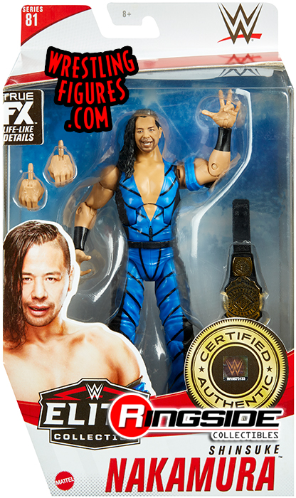 Shinsuke Nakamura (Blue Gear) WWE Toy Wrestling Action Figure by 