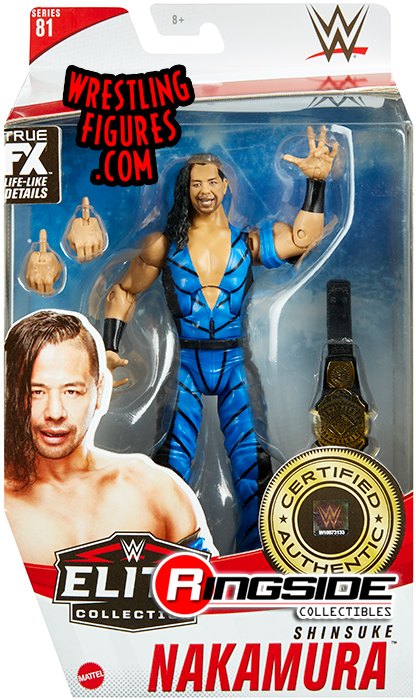 Eaglemoss WWE Championship Collection Shinsuke Nakamura Figurine