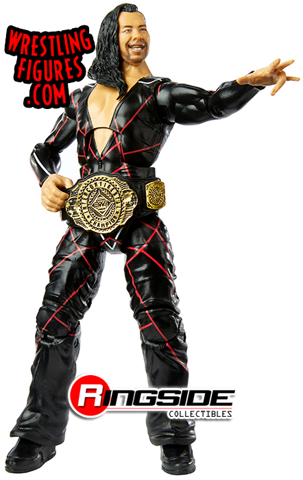WWE Mattel Shinsuke Nakamura Elite Series #81 Black Chase Variant Figure 