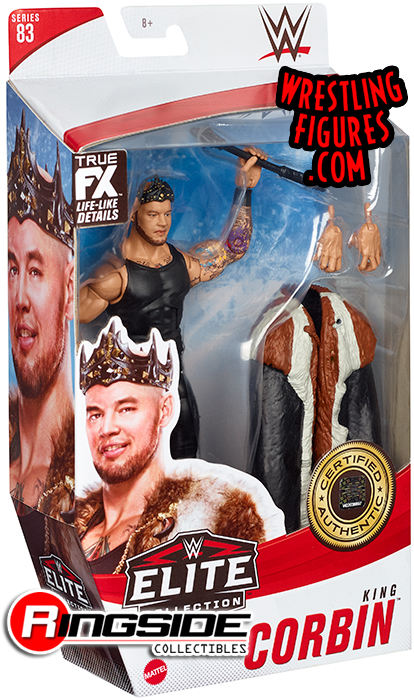 Details about   WWE WRESTLING FIGURE MATTEL ELITE COLLECTION KING CORBIN #83 BOXED BRAND NEW 
