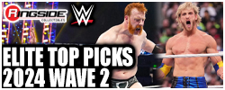 WWE Elite Top Picks 2024 (Wave 2) Toy Wrestling Action Figures by Mattel