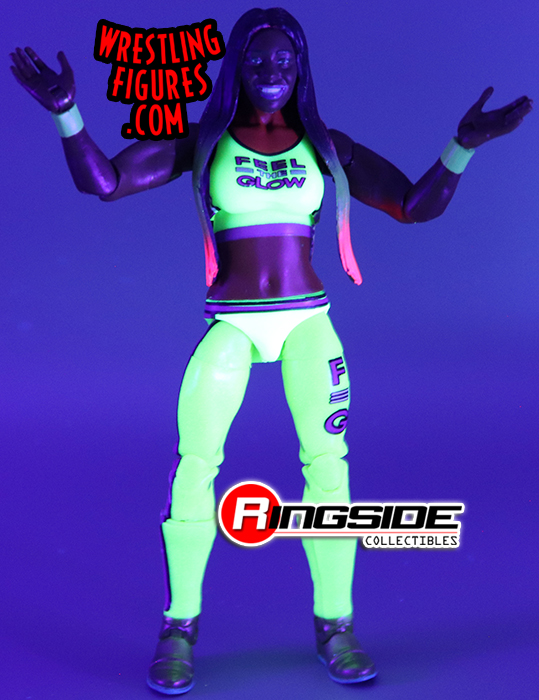 Chase Variant - Feel The Glow) Naomi - WWE Elite 78 WWE Toy 