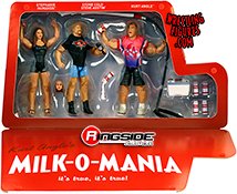 MilkoMania Mattel Accessories for WWE Wrestling Figures 2 x Milk Carton 