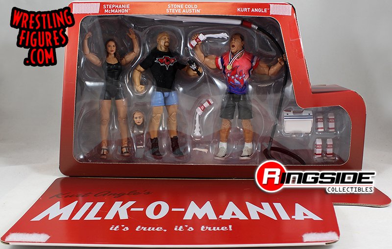 Kurt Angle T-Shirt-Mattel Accesorios para WWE Lucha Libre Figuras-milkomania 