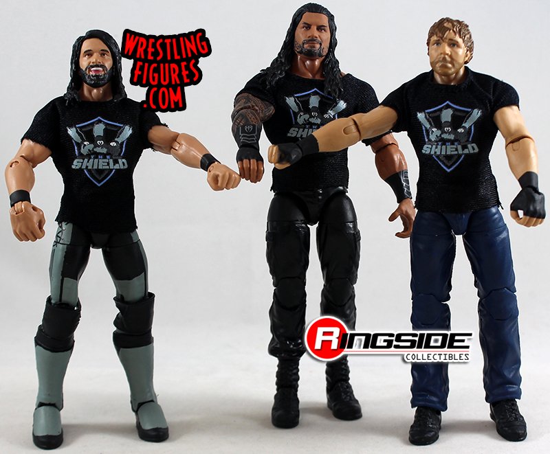 wwe shield 3 pack