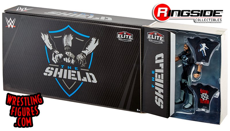 WWE Epic Moments Shield Reunion 3-Pack Action Figure Set Kid Toy Gift 