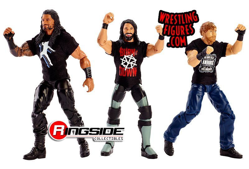 Wwe toys the shield 3 2025 pack