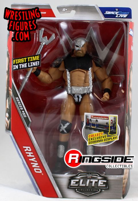 WWE Elite Collection Flashback Rhyno Action Series 50 Figure 