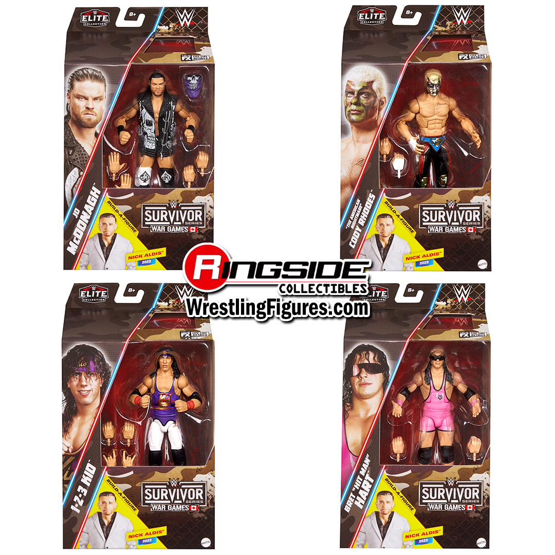Image WWE Elite Survivor Series 2025 - Complete Set of 4
