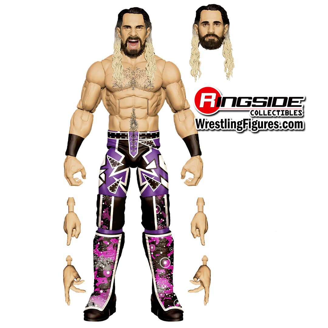 Image Seth Rollins (Purple & Black) - WWE Elite Top Picks 2026 (Wave 3)