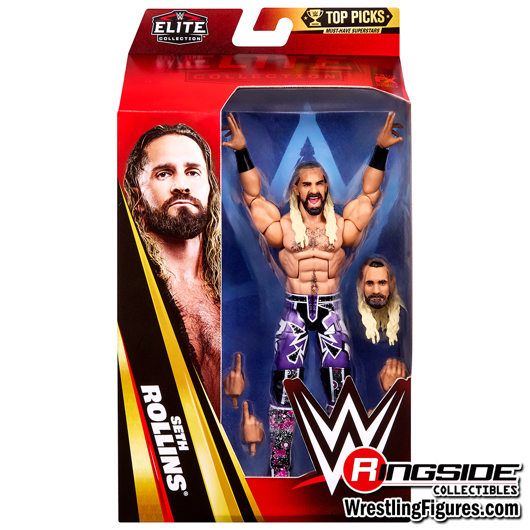 Image Seth Rollins (Purple & Black) - WWE Elite Top Picks 2026 (Wave 3)