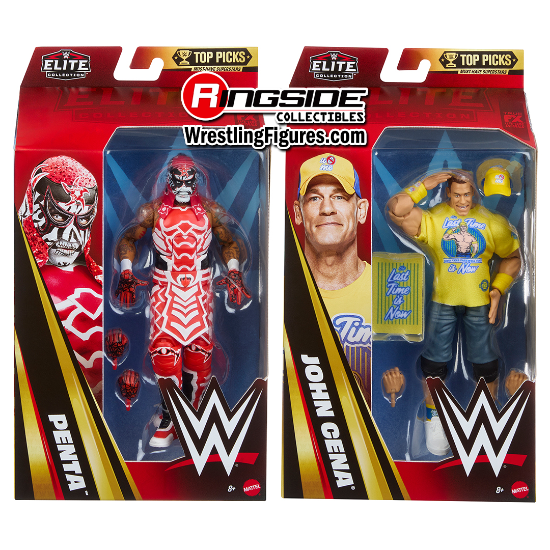 Image WWE Elite Top Picks 2027 (Wave 1) - Set of 2 (John Cena & Penta)