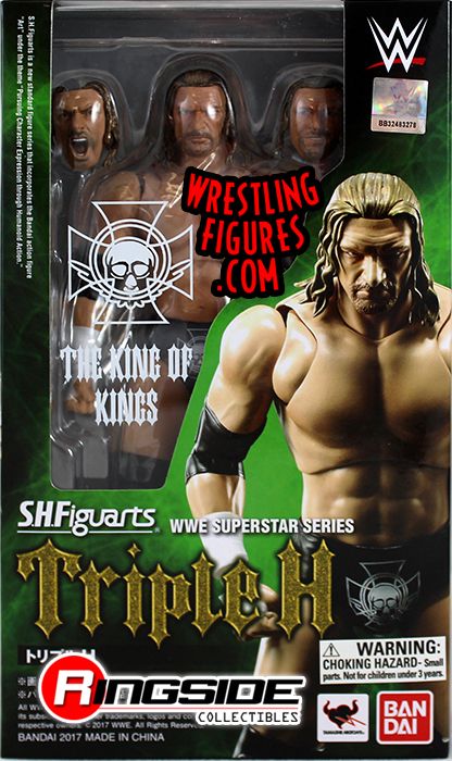 WWE S.H Figuarts Bandai Tamashii Nations Triple H Action Figure  new 