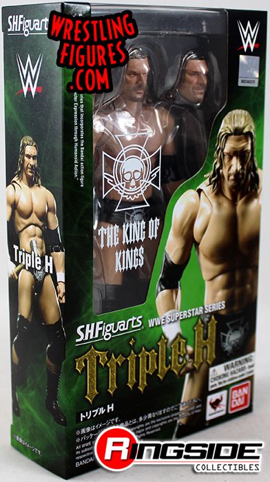 Figura Bandai FIGURAS WWE TRIPLE H con 1001hobbies (Ref.53266)