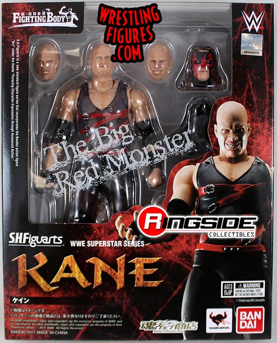 くださいま S.H.フィギュアーツ Kane『WORLD WRESTLING ENTERTAINMENT(WWE)』(魂ウェブ商店限定)並行 ...