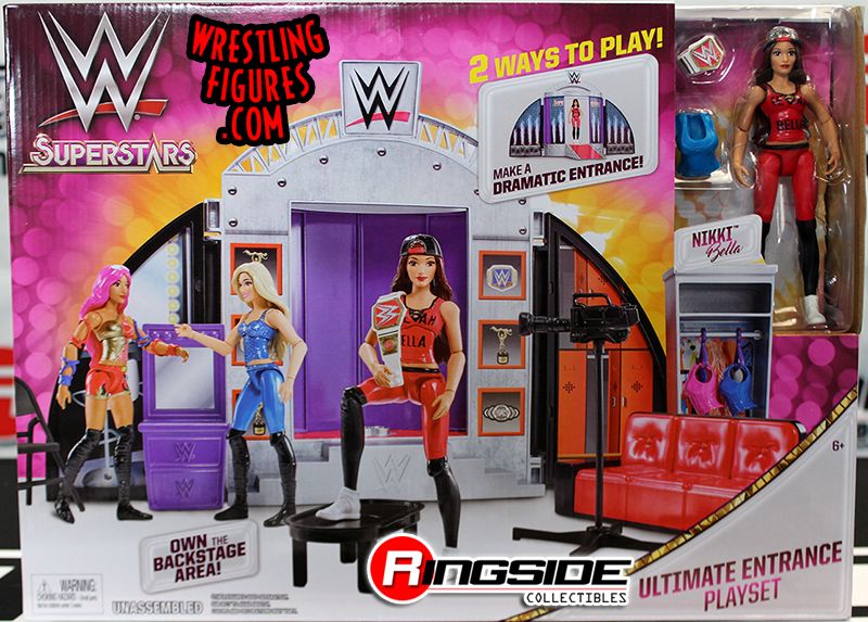 WWE Superstars Ultimate Entrance Playset Nikki Bella 2017 Mattel for sale online 