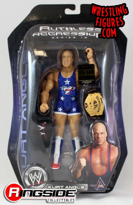Kurt Angle (1 of 500) - WWE Ruthless Aggression Series 19