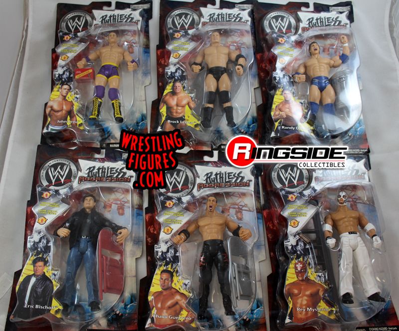 RUTHLESS AGGRESSION WWE JAKKS DELUXE AGGESSION FIGURES 