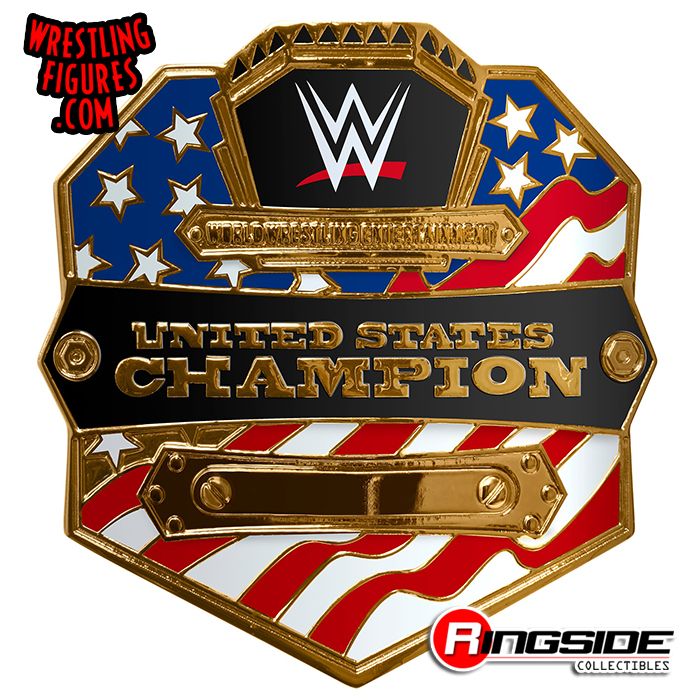 Details about   JAKKS WWE UNITED STATES  CHAMPIONSHIP EASY CLIP ON TITLE BELT BUCKLE NEW