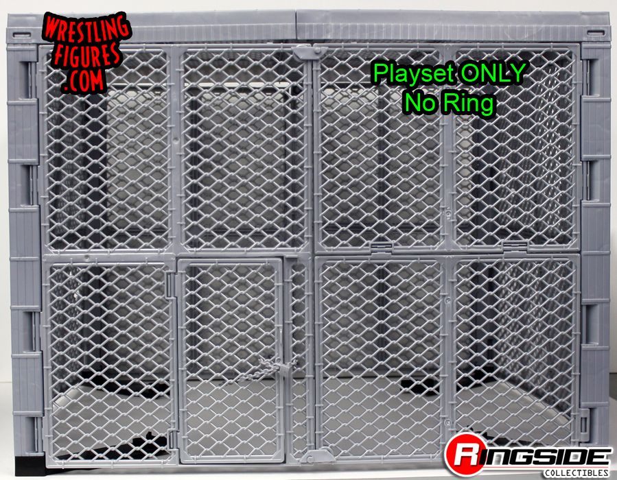 wwe hell in a cell toy cage