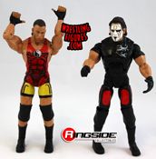 TNA Wrestling Deluxe Impact Series 8 Joker Sting Action