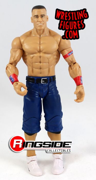 DIE CAST FIGURA-John Cena all' ca. 10.16 cm WWE metalli 4 in 