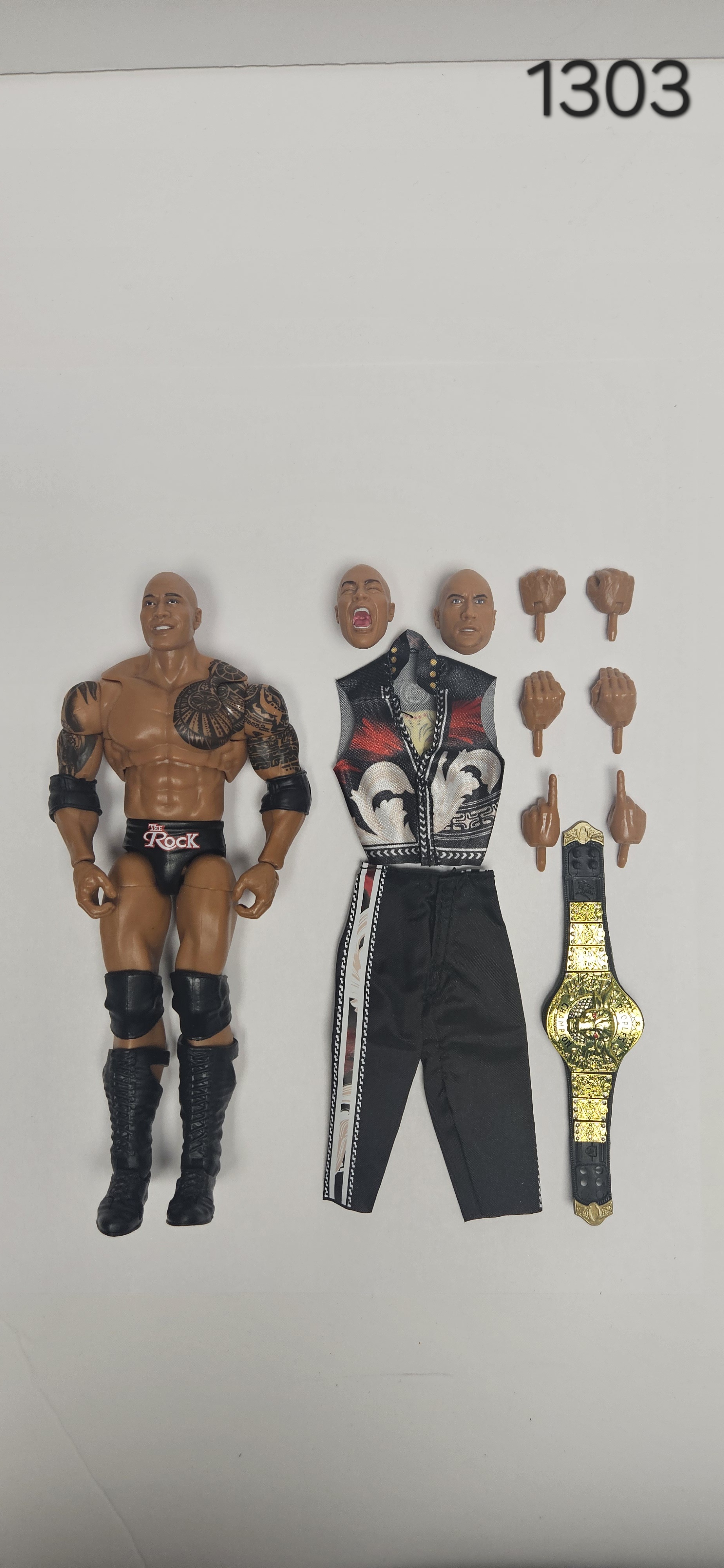 Loose Figure - The Rock - WWE Ultimate Edition 25 | Ringside
