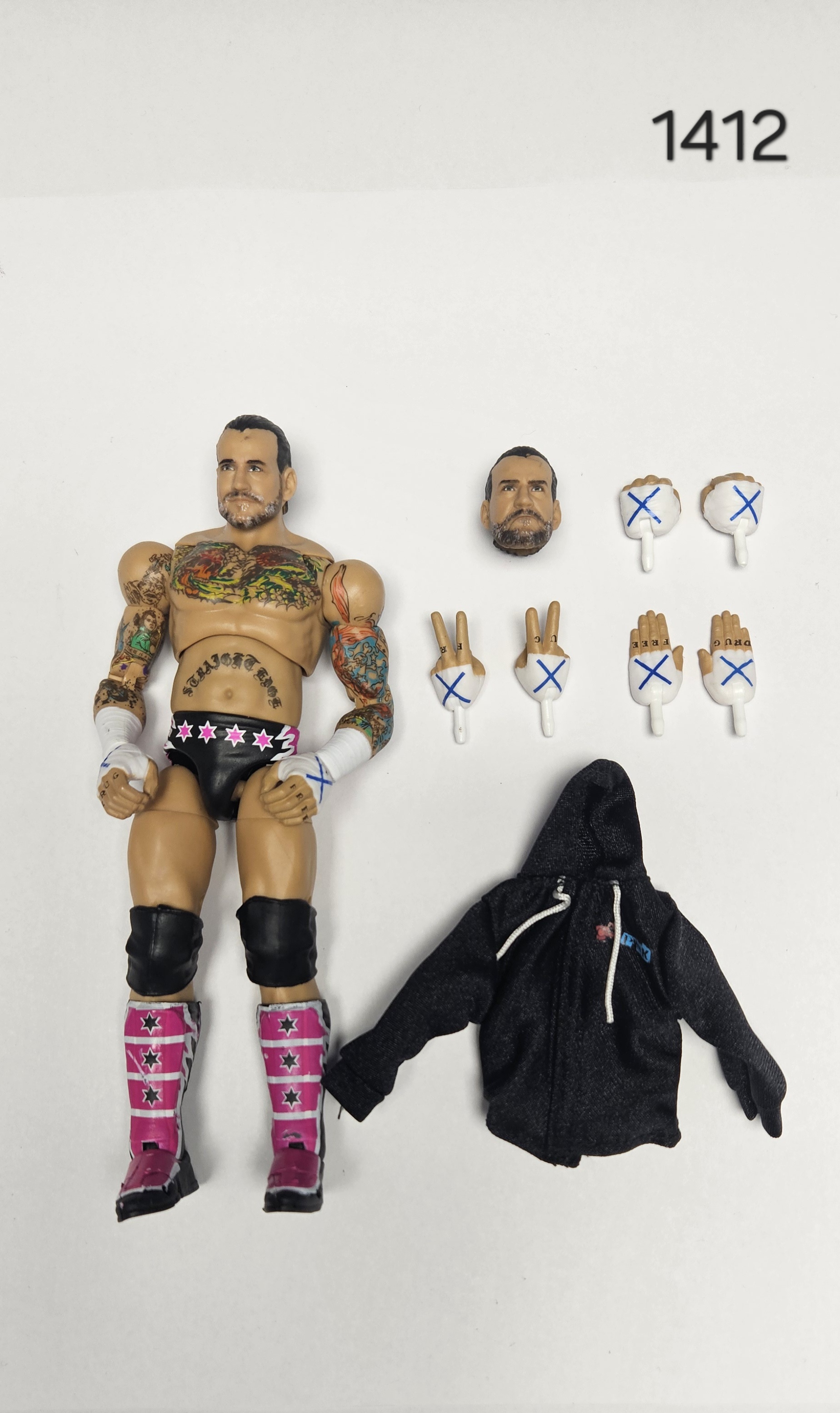 Loose Figure - CM Punk - WWE Ultimate Edition 27 | Ringside