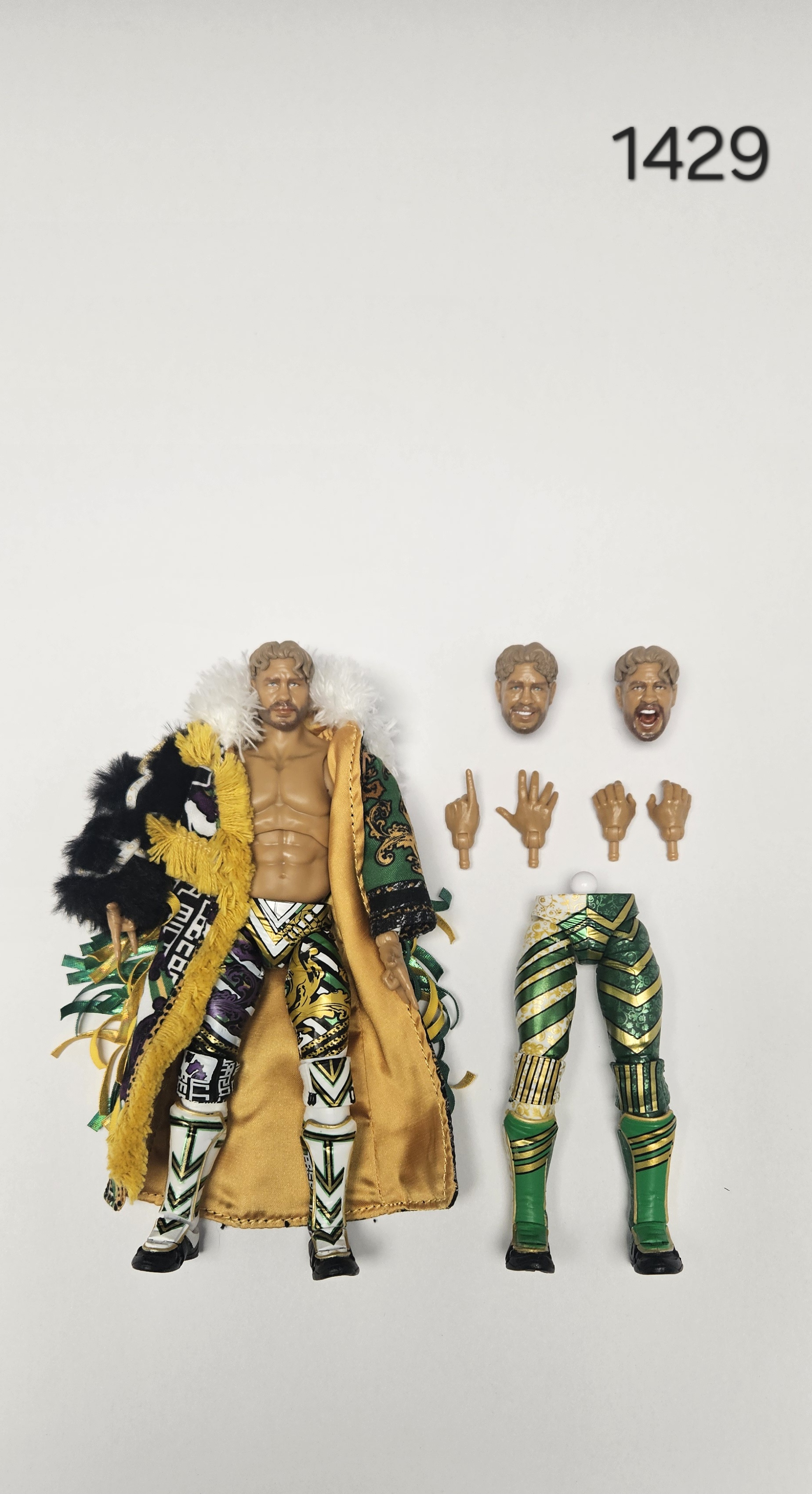 Loose Figure - Will Ospreay (Green & Yellow) - AEW Supreme