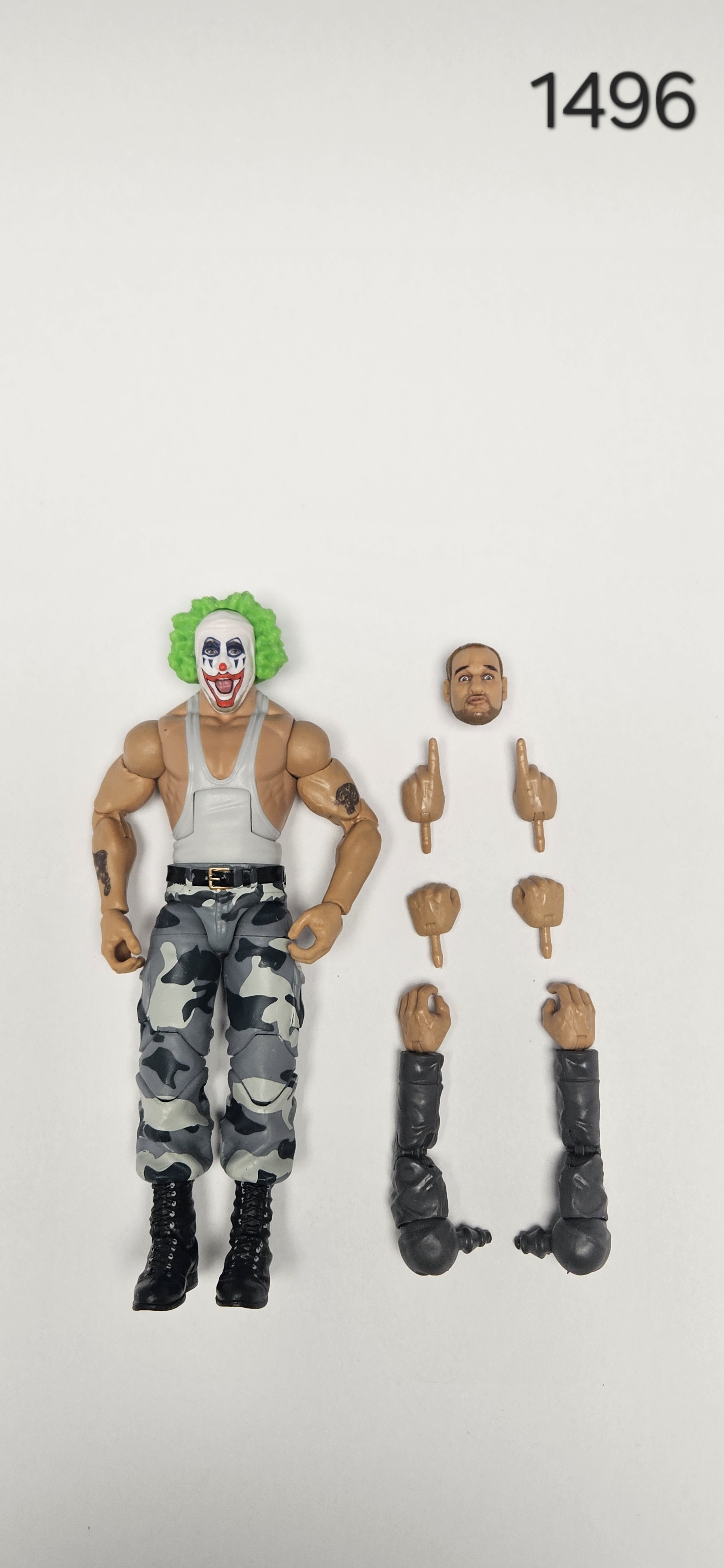 Action Figure WWE Survivor Series Elite 2024 Bushwhacker Butch, Collezione Da 15 Cm, Dettagliata E Articolata, Personaggio Leggendario