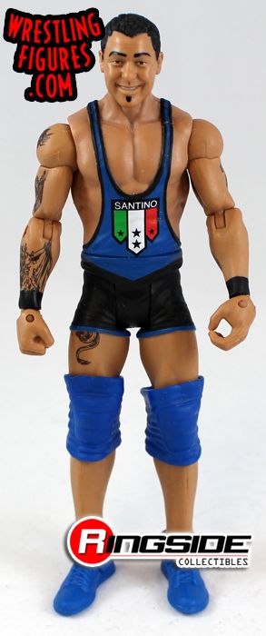 Mattel WWE Basic Series 23 Santino Marella Wrestling Action Figure 