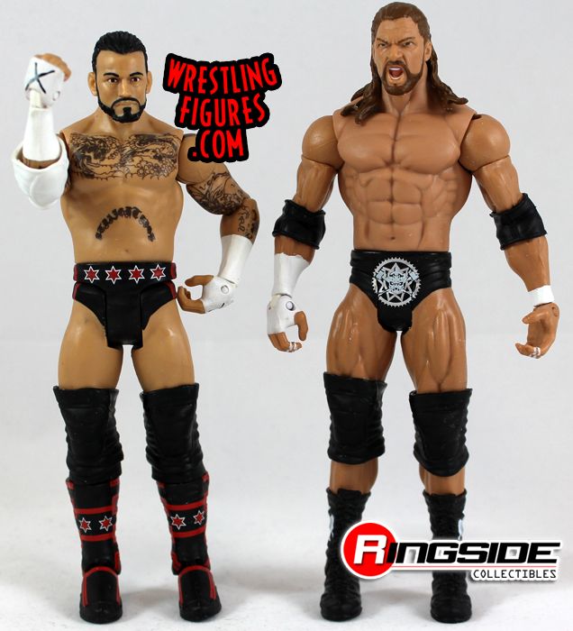 Ringside Barricade Series 18 CM Punk vs Triple H Action Figure 2-Pack 