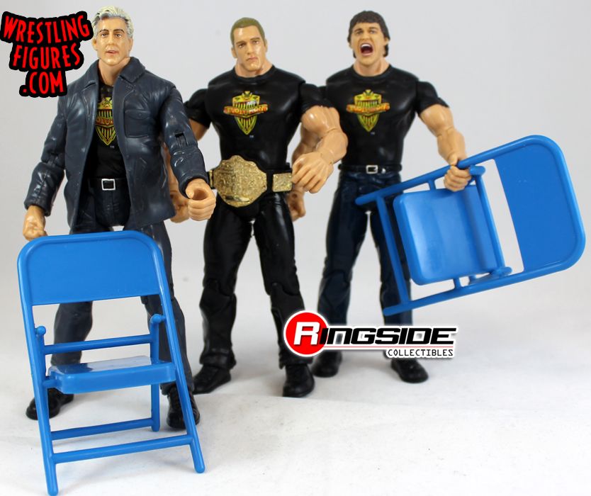 Ric Flair Randy Orton Triple H Evolution 3 Pack WWE Jakks Pacific 2003 for sale online 