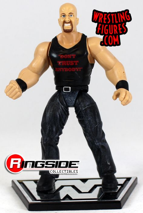 Details about   1998 WWE/WWF Wrestling Stone Cold Steve Austin Wrestlemania XV Promo Figure