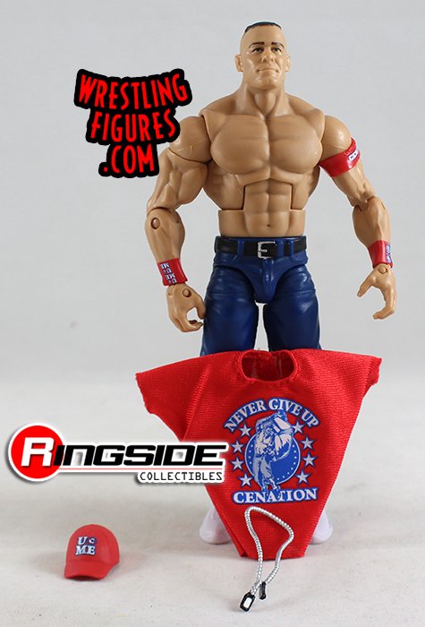 Loose Figure - John Cena - WrestleMania 27 Best of PPV Elite Exclusive