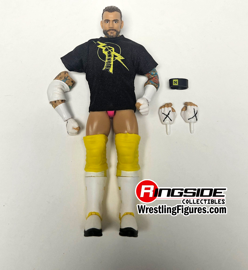 Image Loose Figure - CM Punk (Macho Gear) - WWE Elite 113 (Broken Arm)