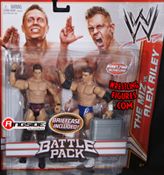 Loose Figure - Alex Riley & The Miz - WWE Battle Packs 13