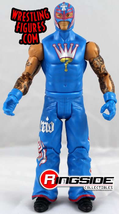 WWE Action Figure Rey Mysterio with Ringside Battle Accessories