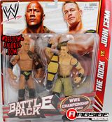 WWE Wrestling Battle Pack Series 15 The Rock vs. John Cena