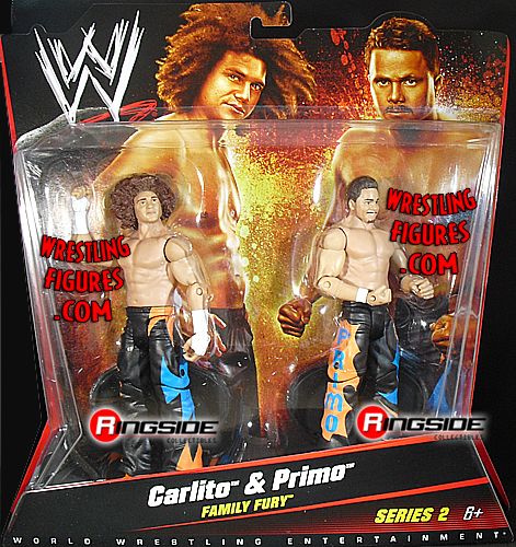 Carlito Primo WWE 2 Packs 2 Ringside Collectibles
