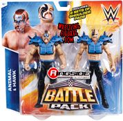 WWE Wrestling Classic Superstars Series 6 Hawk Action Figure