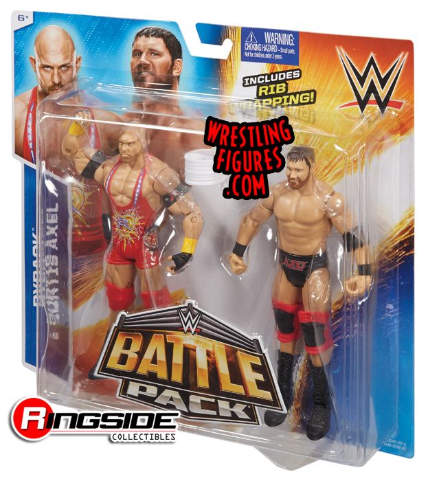 Curtis Axel & Ryback - WWE Battle Packs 35 WWE Toy Wrestling