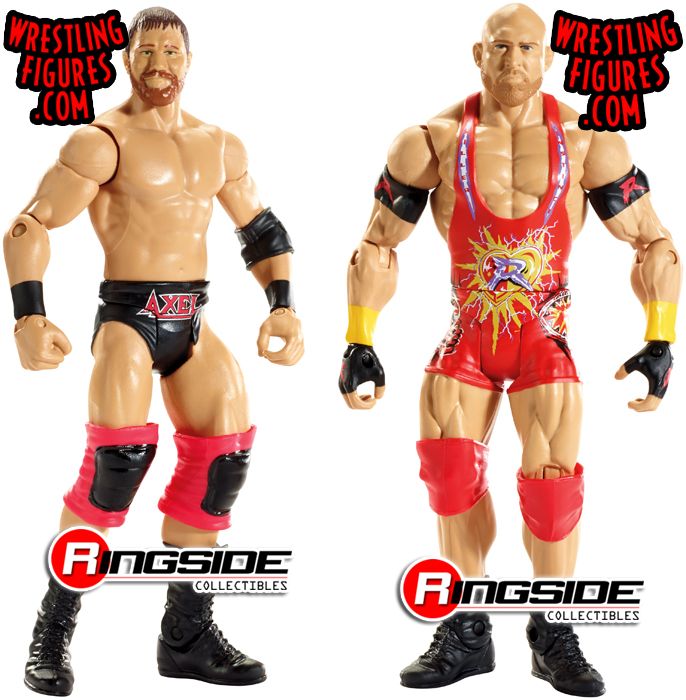 Curtis Axel & Ryback - WWE Battle Packs 35 WWE Toy Wrestling