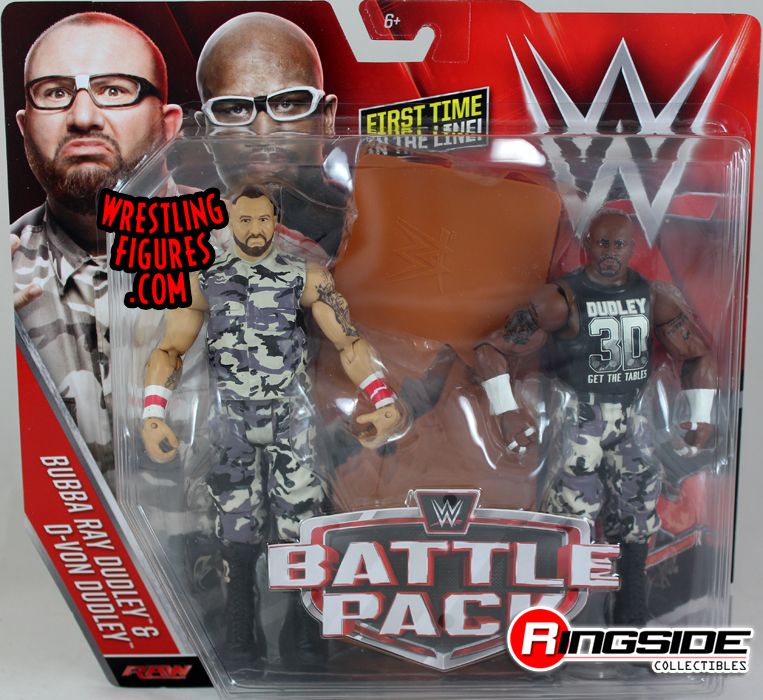 WWE MATTEL ELITE SERIES 35 DUDLEY BOYS BUBBA RAY AND DVON SET OF TWO BRAND NEW 