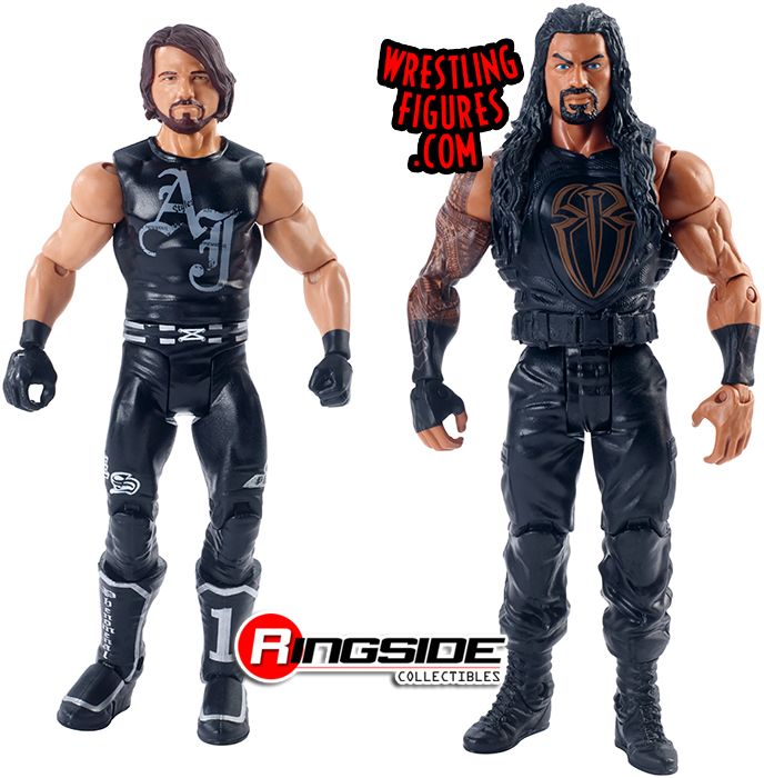 WWE Battle Pack Series 045 (2017) M2p45_aj_styles_roman_reigns_pic1_P