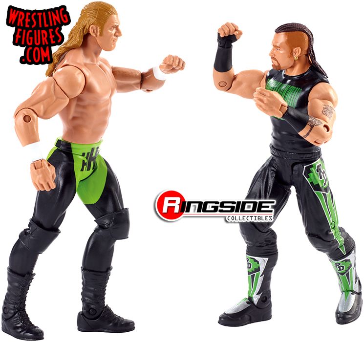 2 Pack WWE Triple H & Road Dogg Action Series 45 Figure