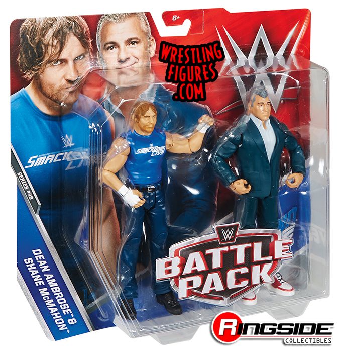 Shane McMahon & Dean Ambrose - WWE Battle Packs 46 WWE Toy