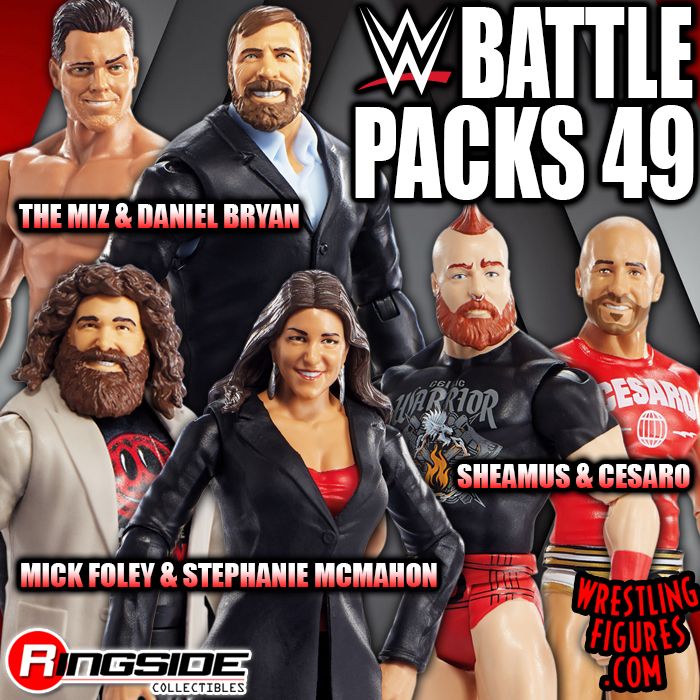 WWE Battle Packs 49 Toy Wrestling Action Figures by Mattel