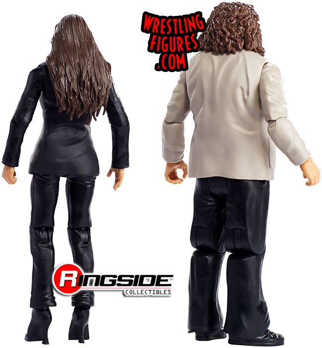 WWE action figure Battle Pack 49 Stephanie McMahon Mick Foley RAW GM manager 