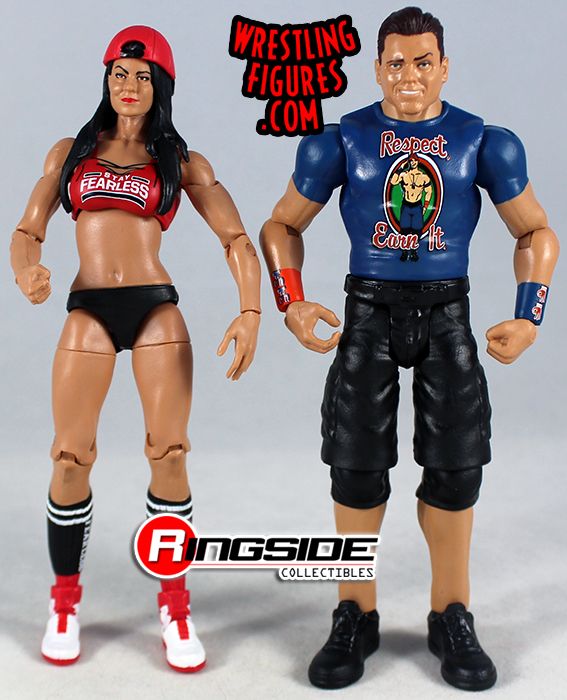 Figuras Wwe Battle Pack - The Miz & Maryse - Mattel